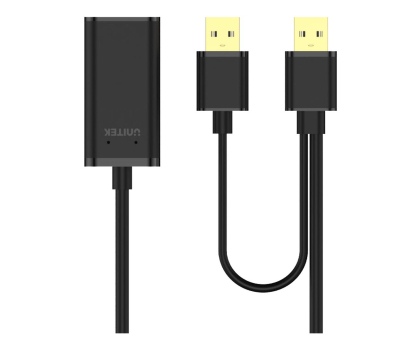Kabel UNITEK Wzmacniacz sygnału USB 2.0 5M Y-277